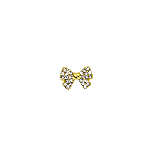 Gold Sparkle Bow Jewels