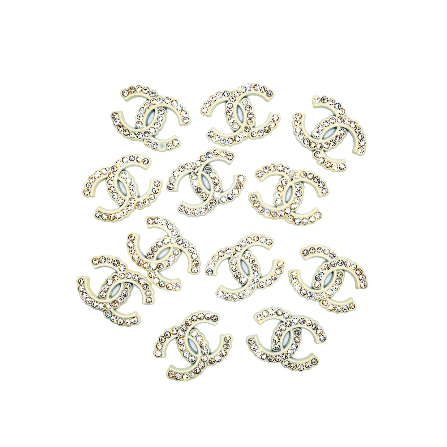 White Sparkle CC Jewels