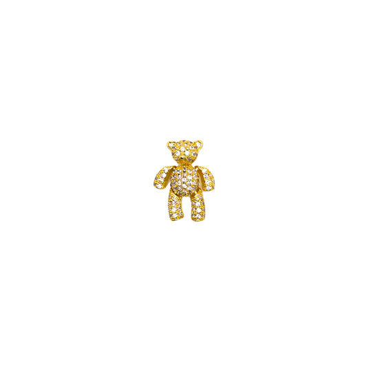 Gold Sparkle Bear Jewels