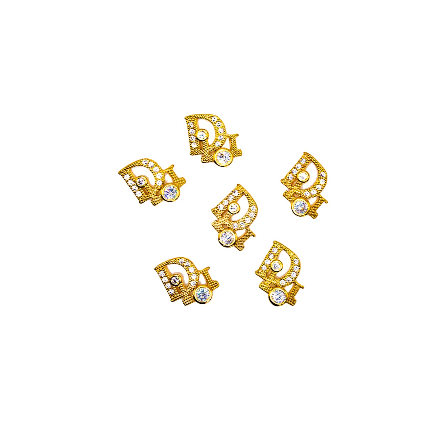 Gold Sparkle DIOR Diamond Jewels