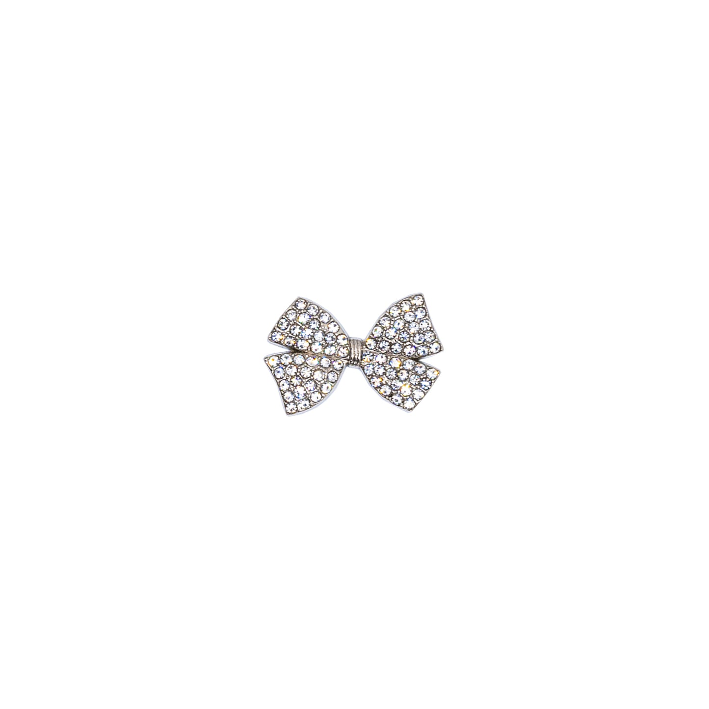 Silver Sparkle Bow Jewels