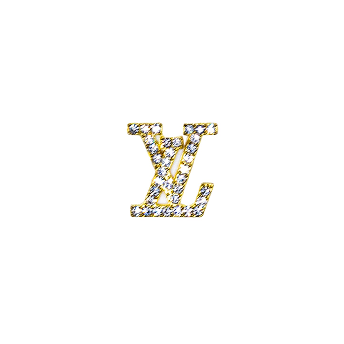 Gold LV Sparkle Jewels