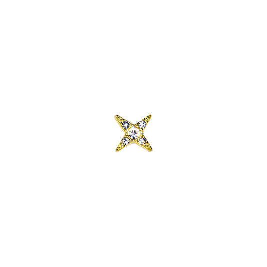 Gold Diamond Star Jewels