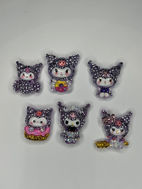 Kuromi Full Body Charm