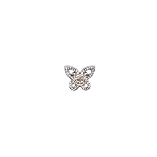 Silver Butterfly Charm