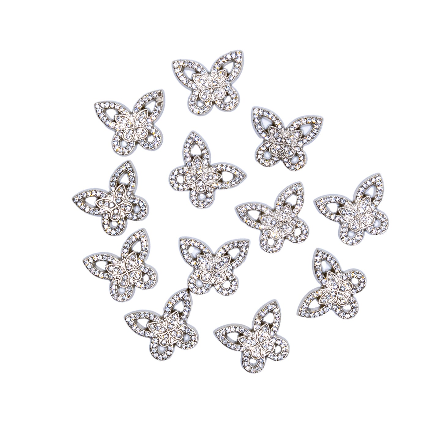 Silver Butterfly Charm